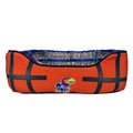 NCAA Kansas Jayhawks Stadium Dog Bed Pet Pillow Bed for Dogs Sporty Football Dog Bed and Lounge Cushion